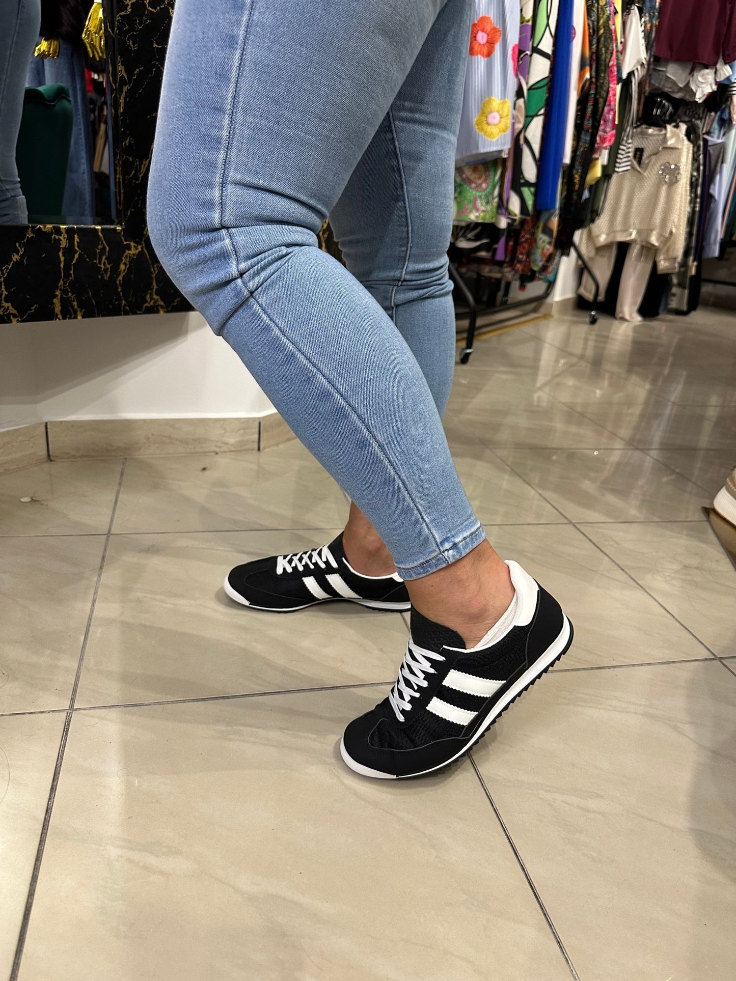ANITA fekete sport cipő - BELADY