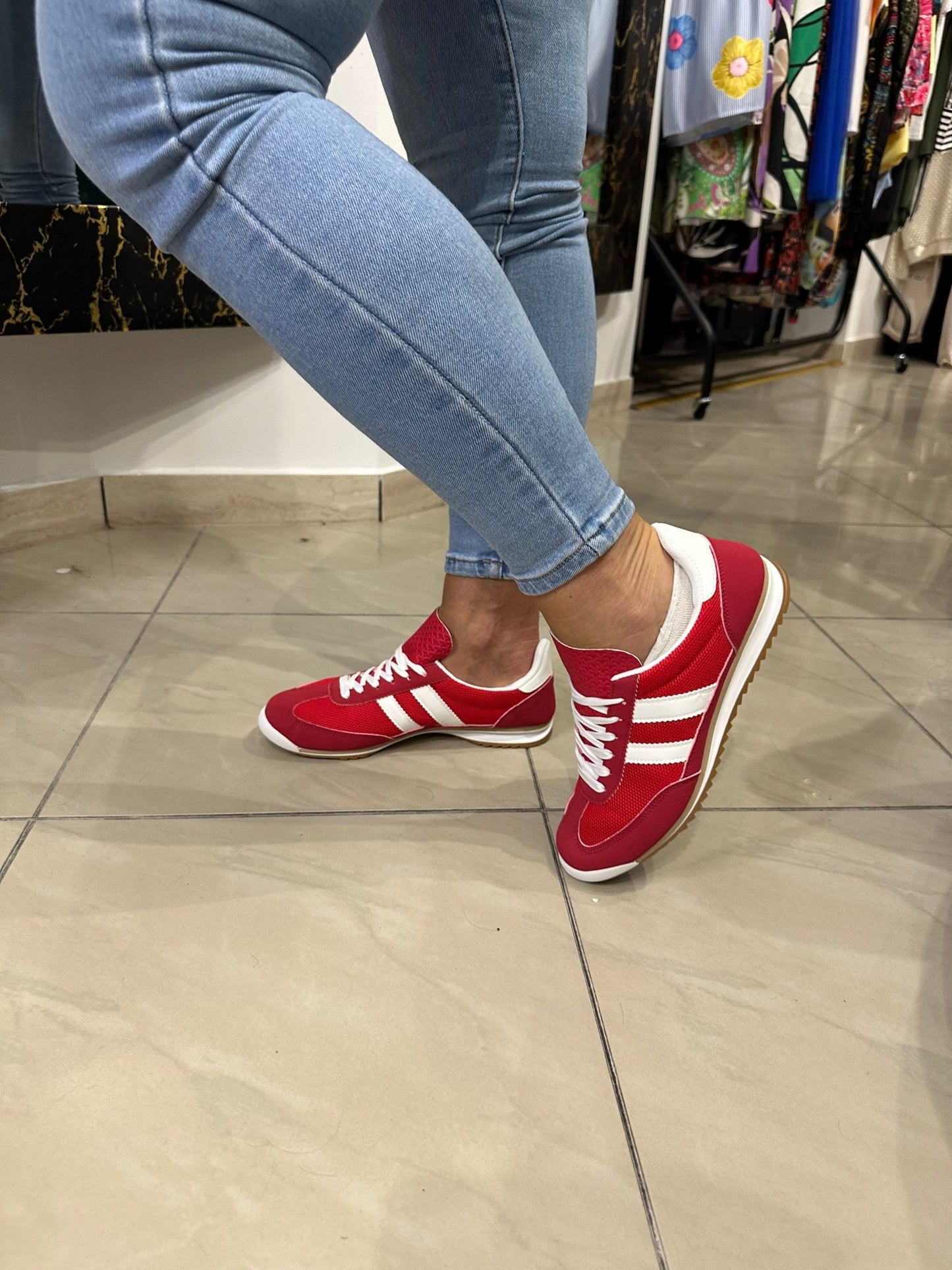 ANITA piros sport cipő - BELADY