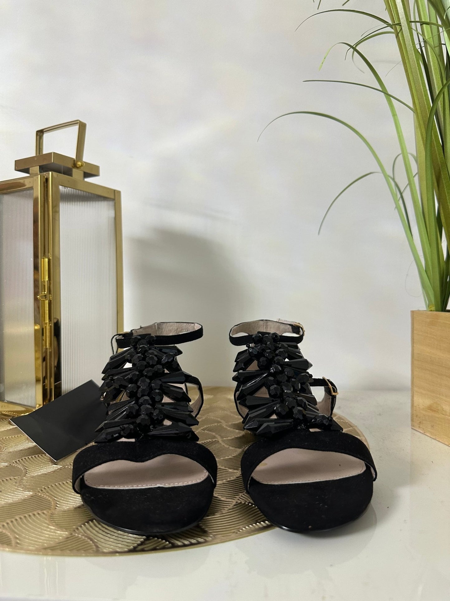 CARVELA fekete velúr szandál (EU35 - ös) - BELADY