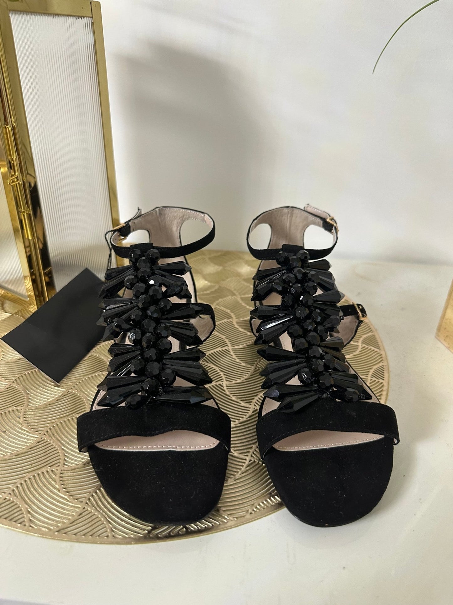 CARVELA fekete velúr szandál (EU35 - ös) - BELADY