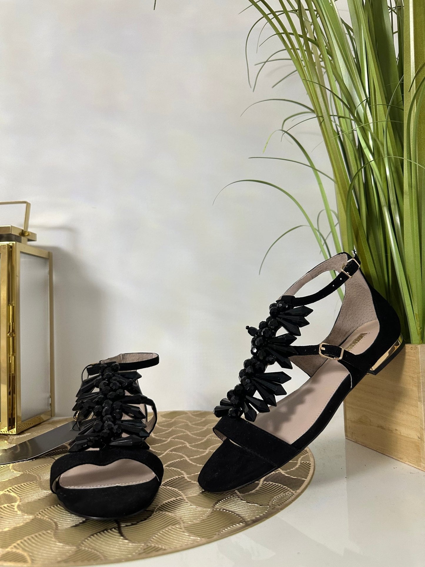 CARVELA fekete velúr szandál (EU35 - ös) - BELADY