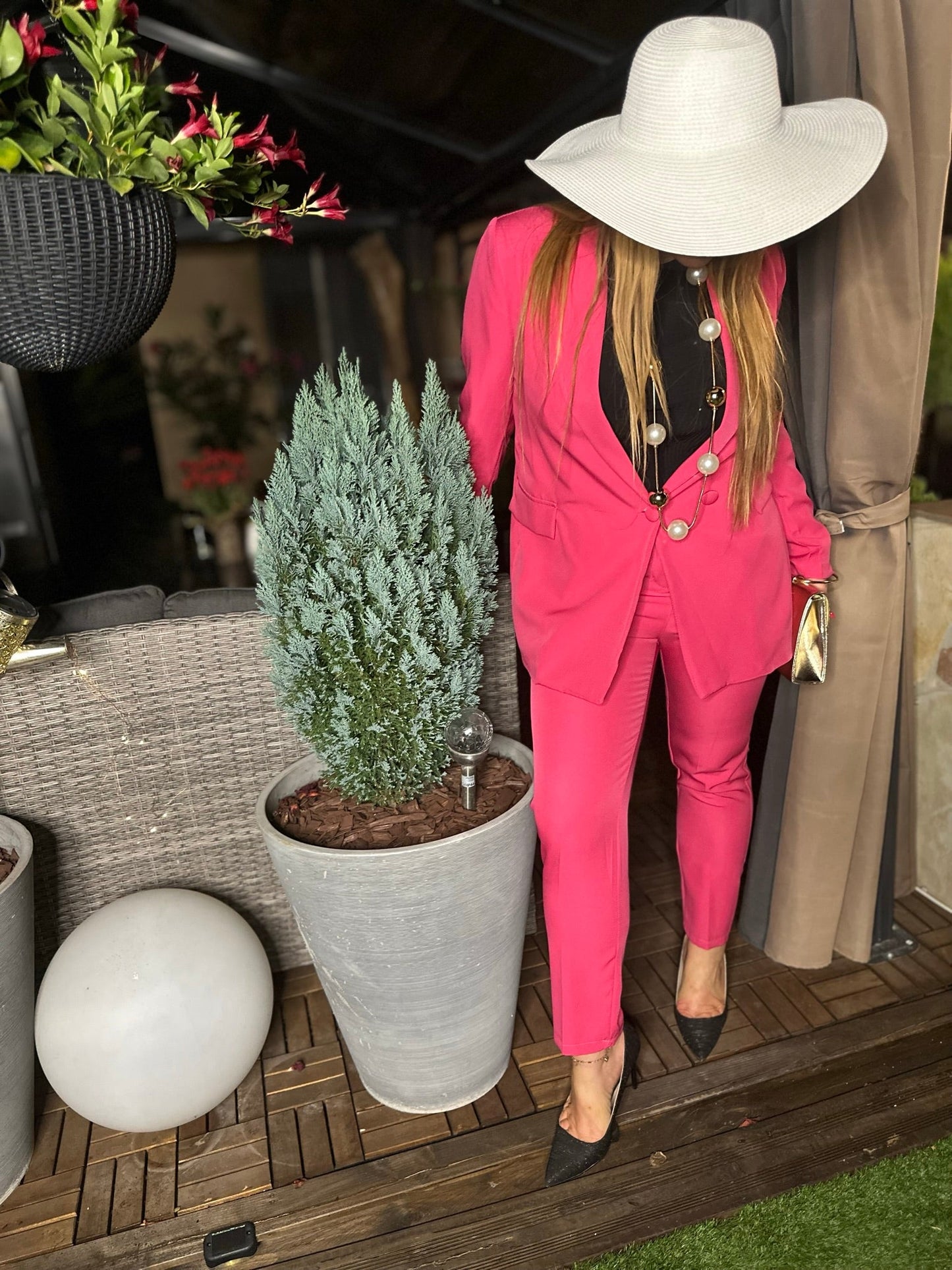 CHRISTINE pink kosztüm szett - BELADY