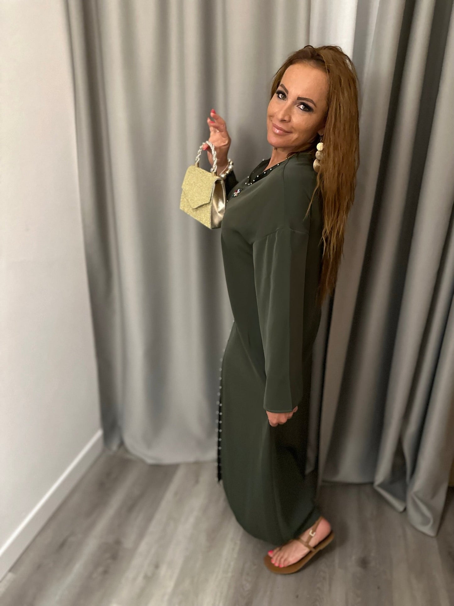 DIAMOND khaki alkalmi ruha - BELADY