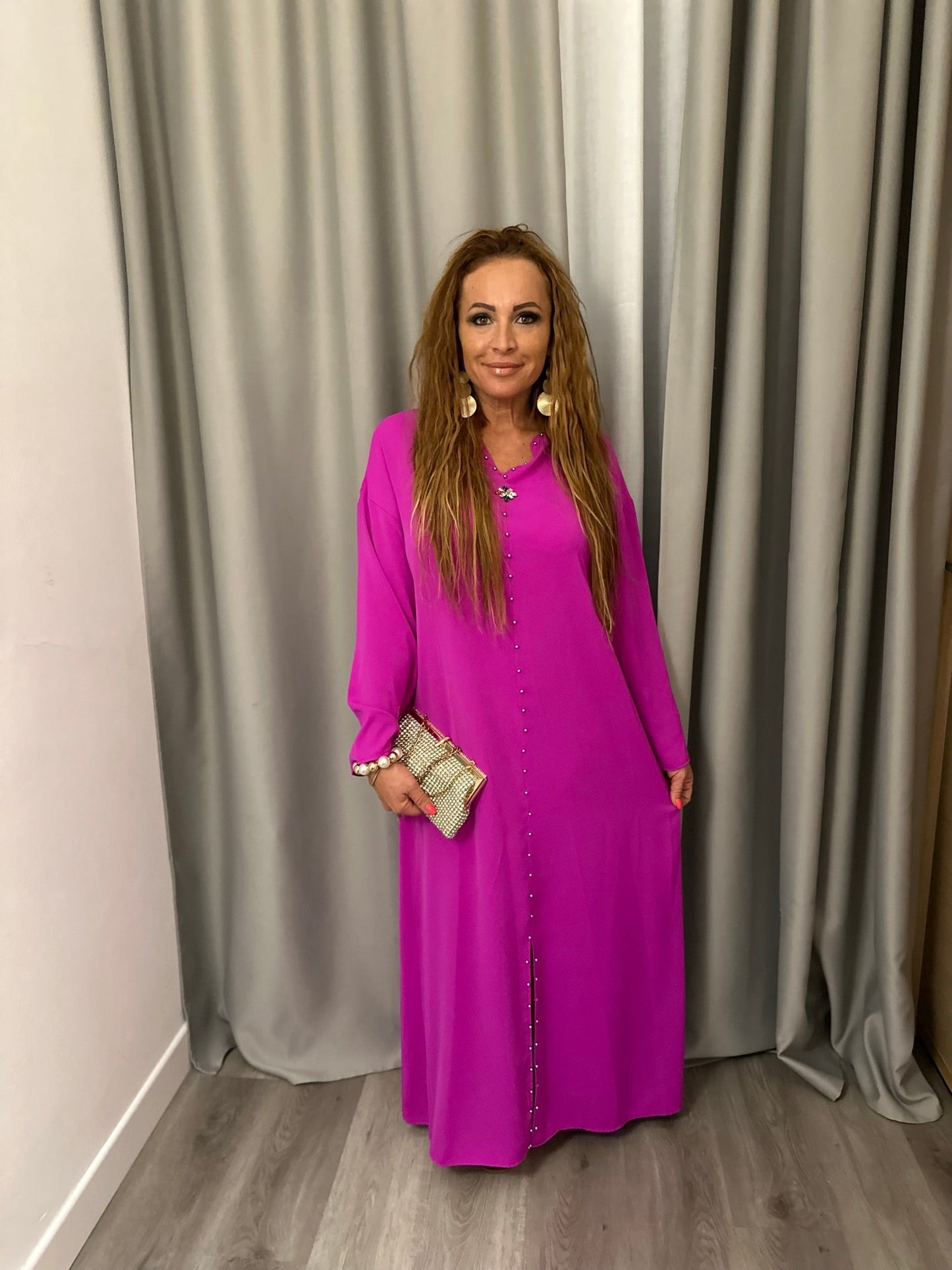 DIAMOND pink színû alkalmi ruha - BELADY