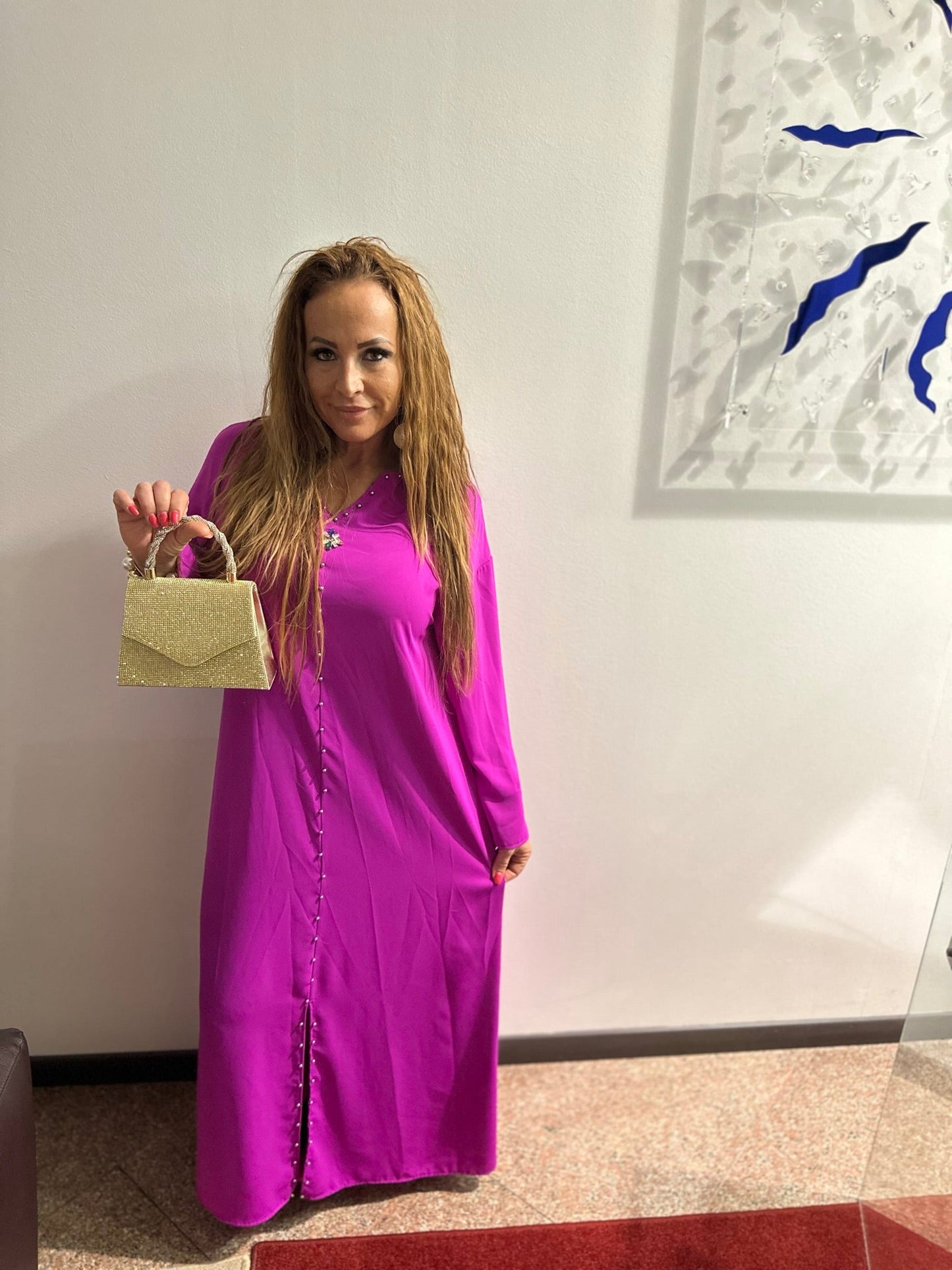 DIAMOND pink színû alkalmi ruha - BELADY