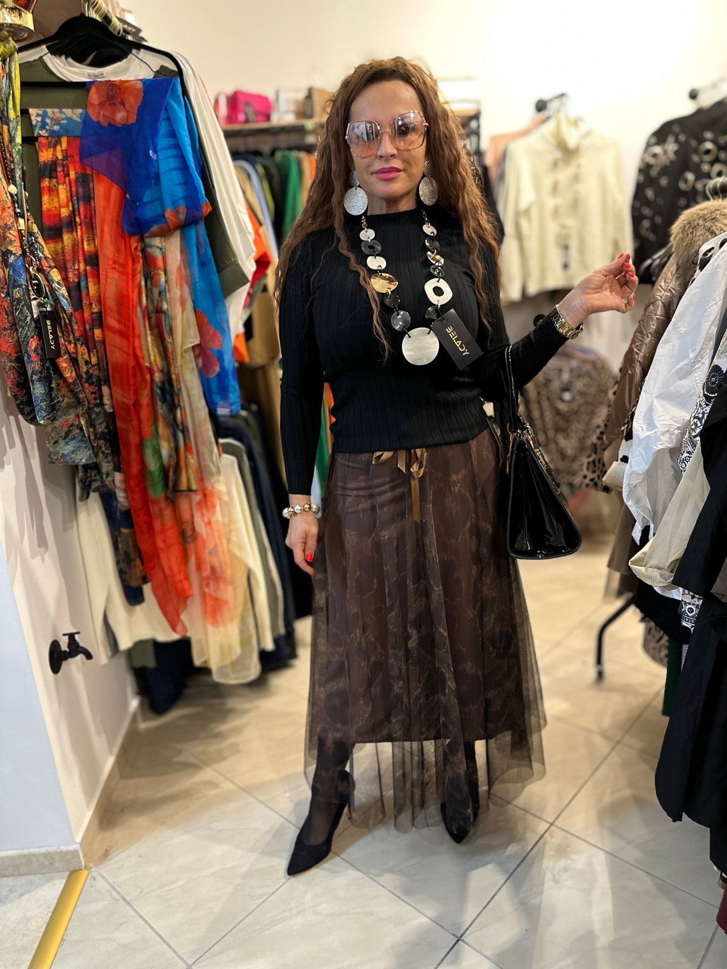 GEORGINA barna fodros álom szoknya - BELADY