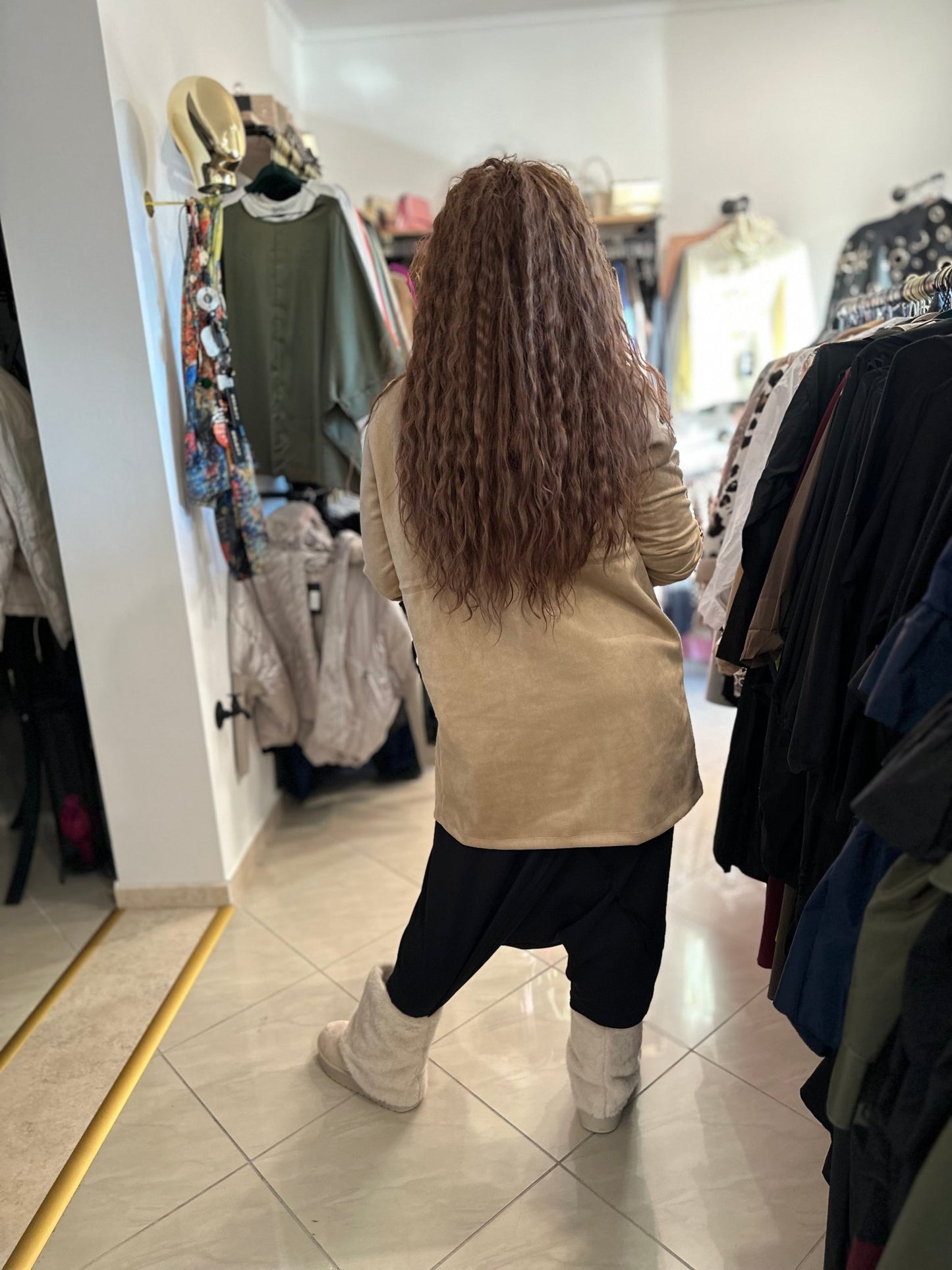 NORA bézs őszi kabát - BELADY