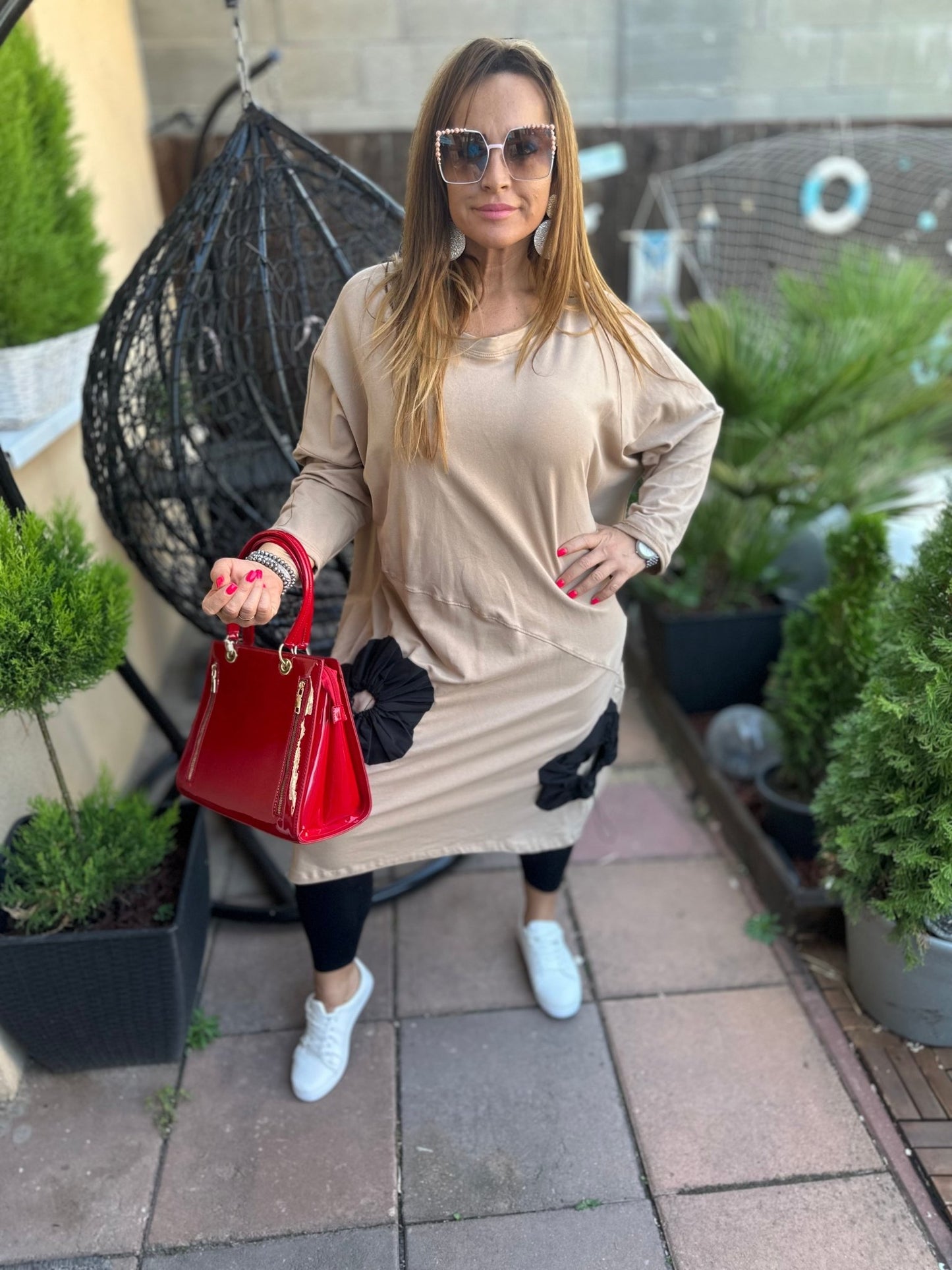 NORA bézs tunika - BELADY