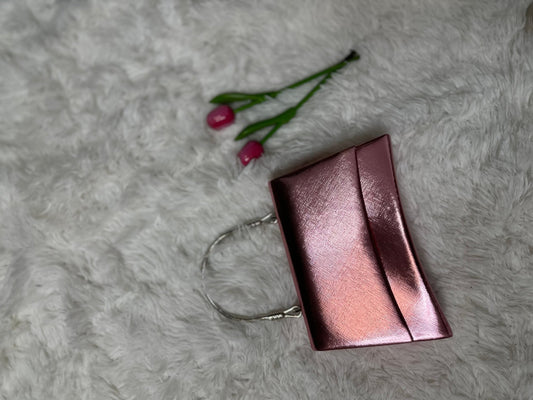 Pezsgő/Rose gold alkalmi kistáska - BELADY