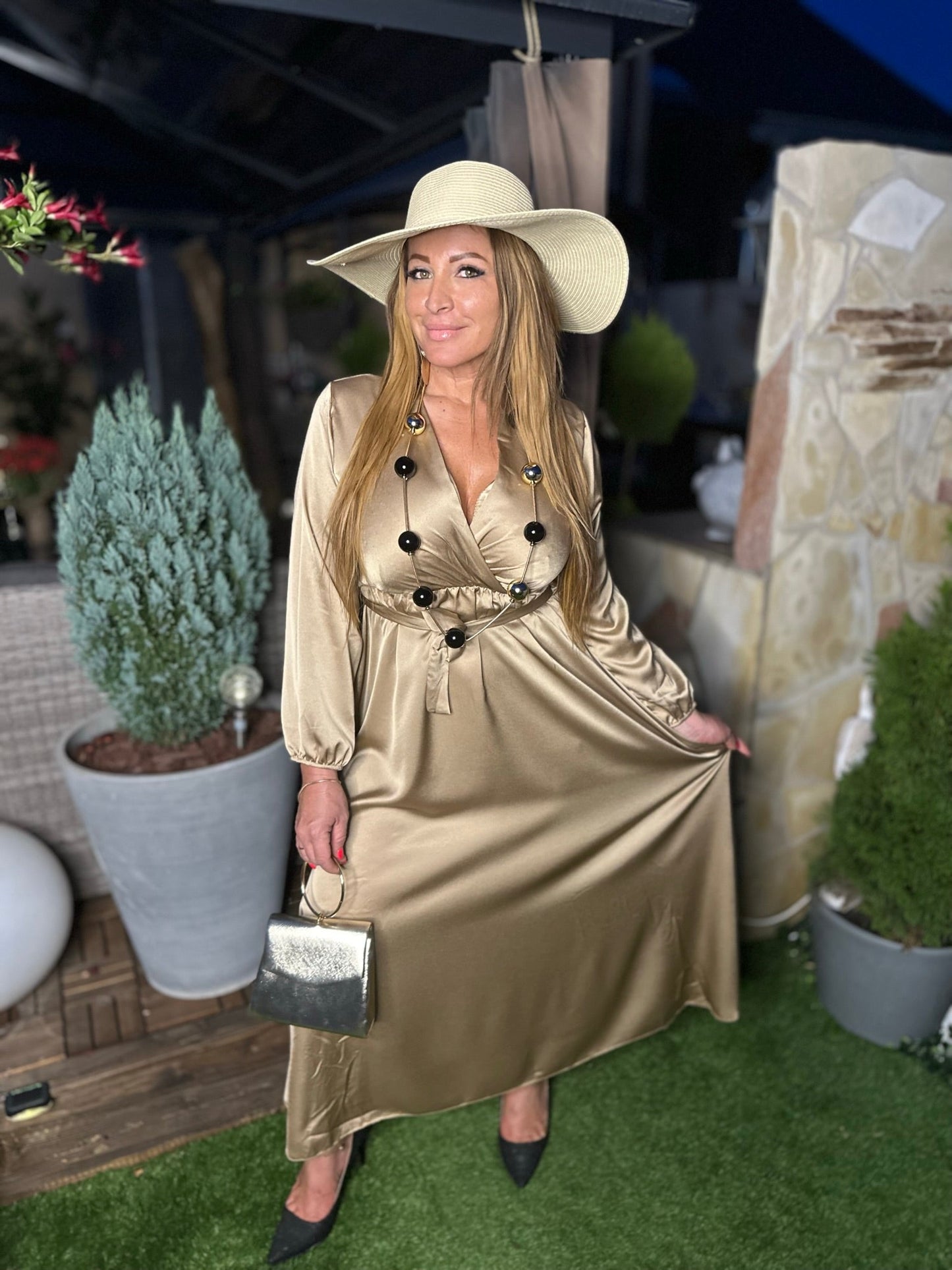 ROSEMARY arany alkalmi ruha - BELADY