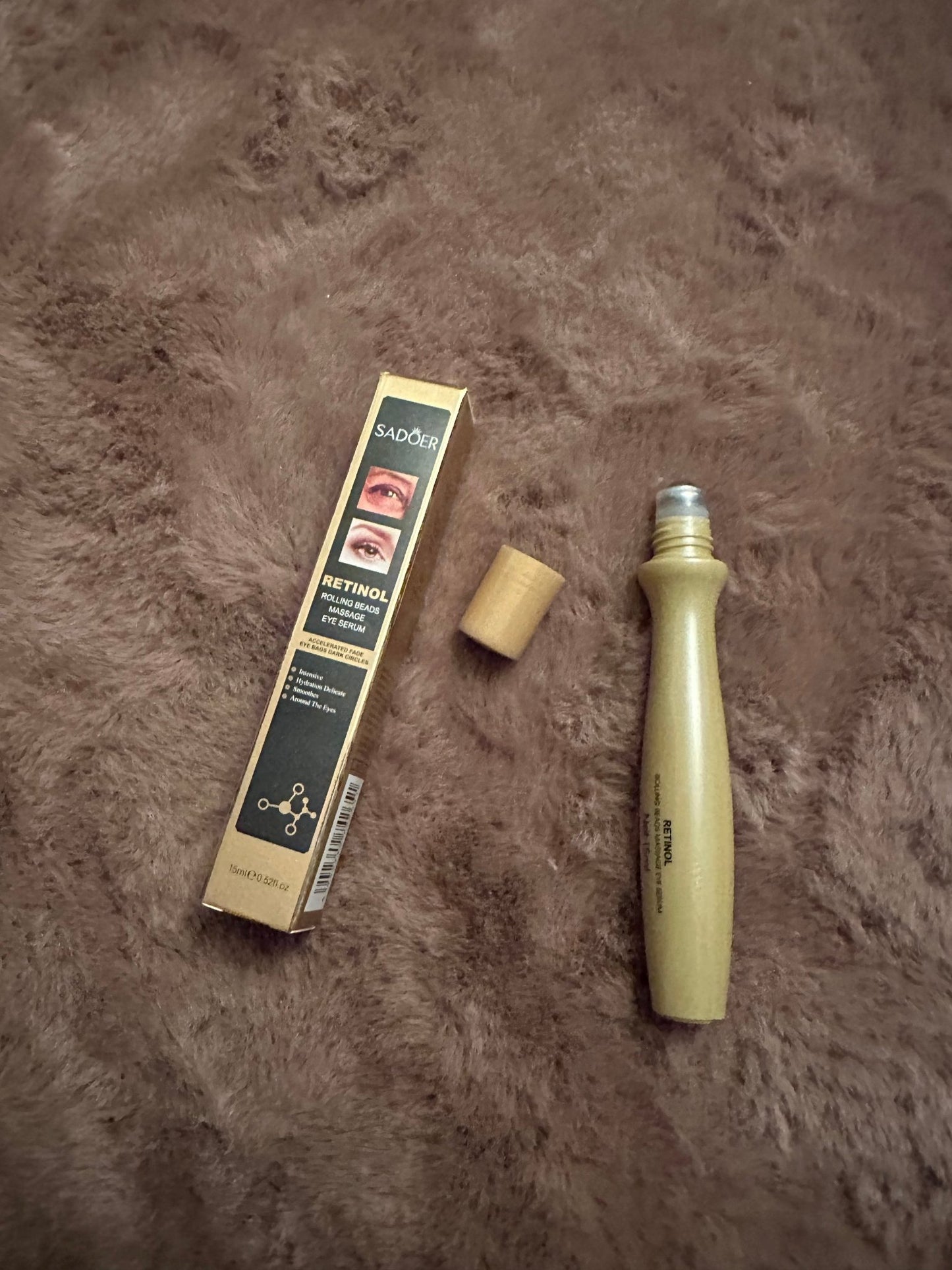 SADOER Retinol Roll-On Szemkörnyékápoló Szérum – 15 ml - BELADY