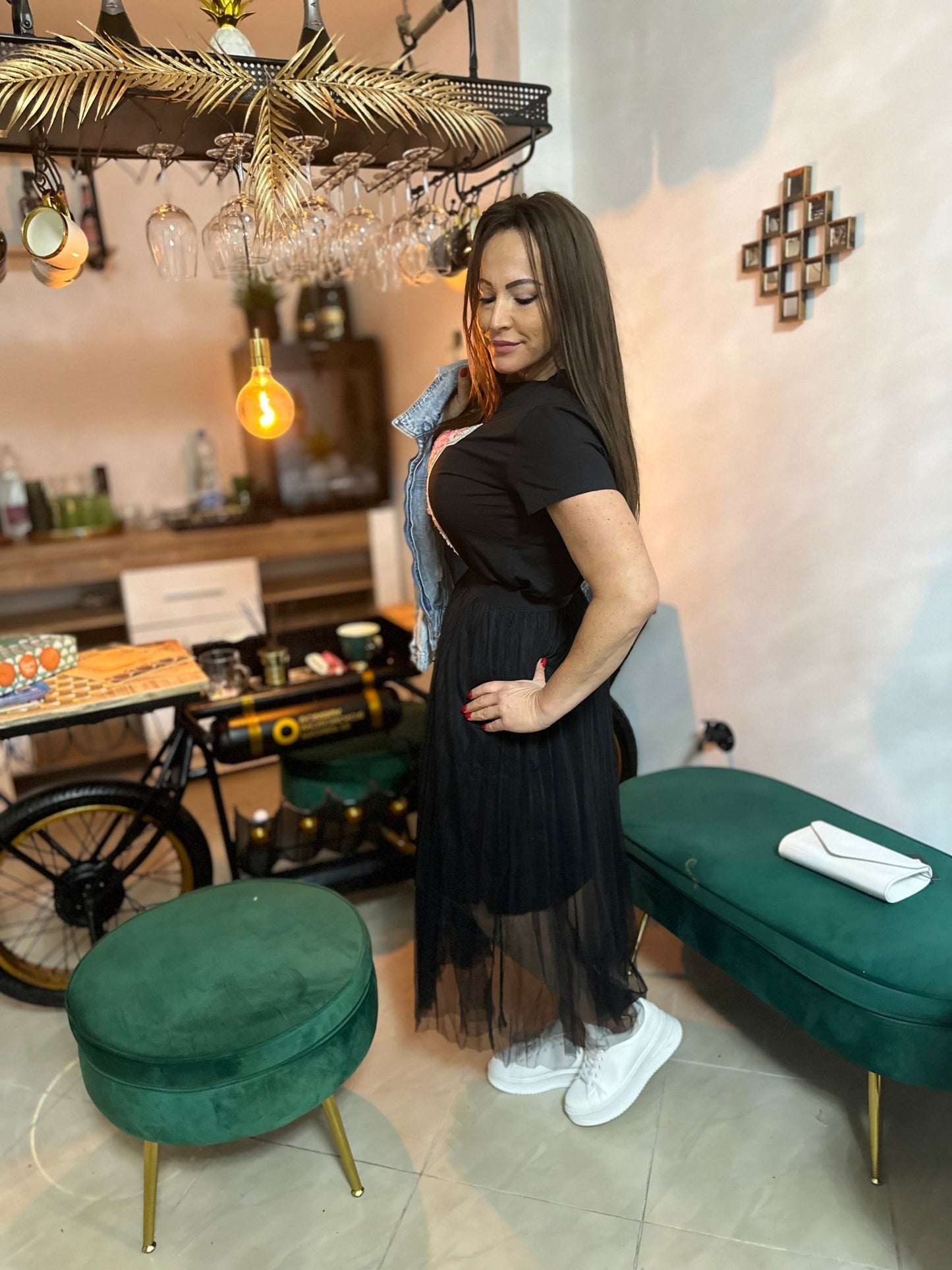 TIFFANY fekete szoknya - BELADY