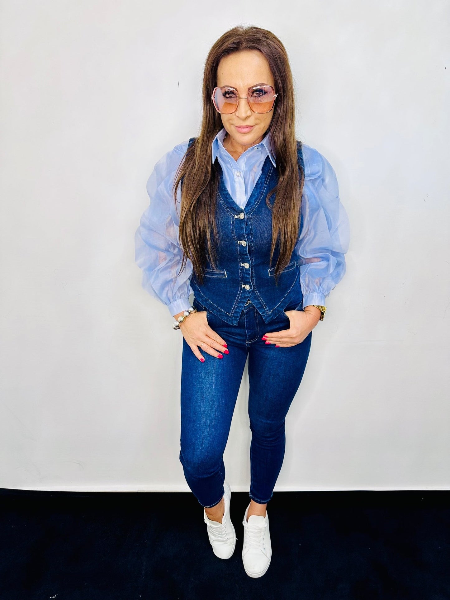 ZOYA elasztikus farmer nadrág - BELADY