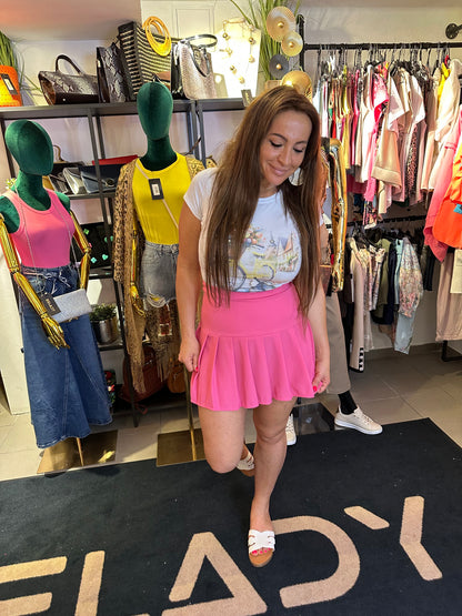 MAYA pink / rózsaszín mini szoknya