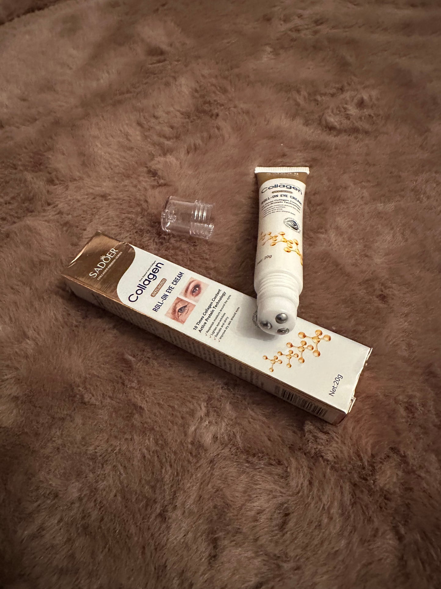 SADOER Kollagén Roll-On Szemkörnyékápoló Krém – 20 g