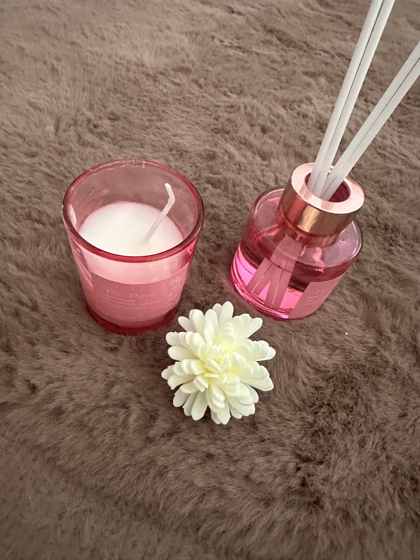 Otthoni Pálcás Illatosító és Aromaterápiás Gyertya Szett