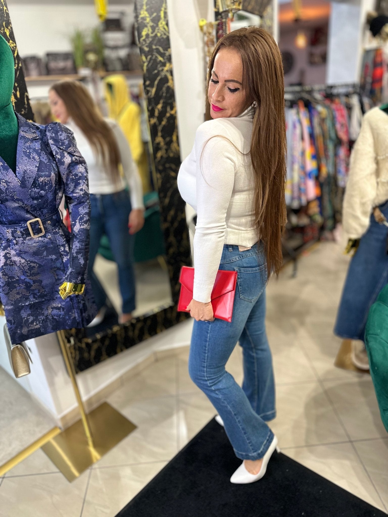 ABBA trapéz farmer nadrág - BELADY