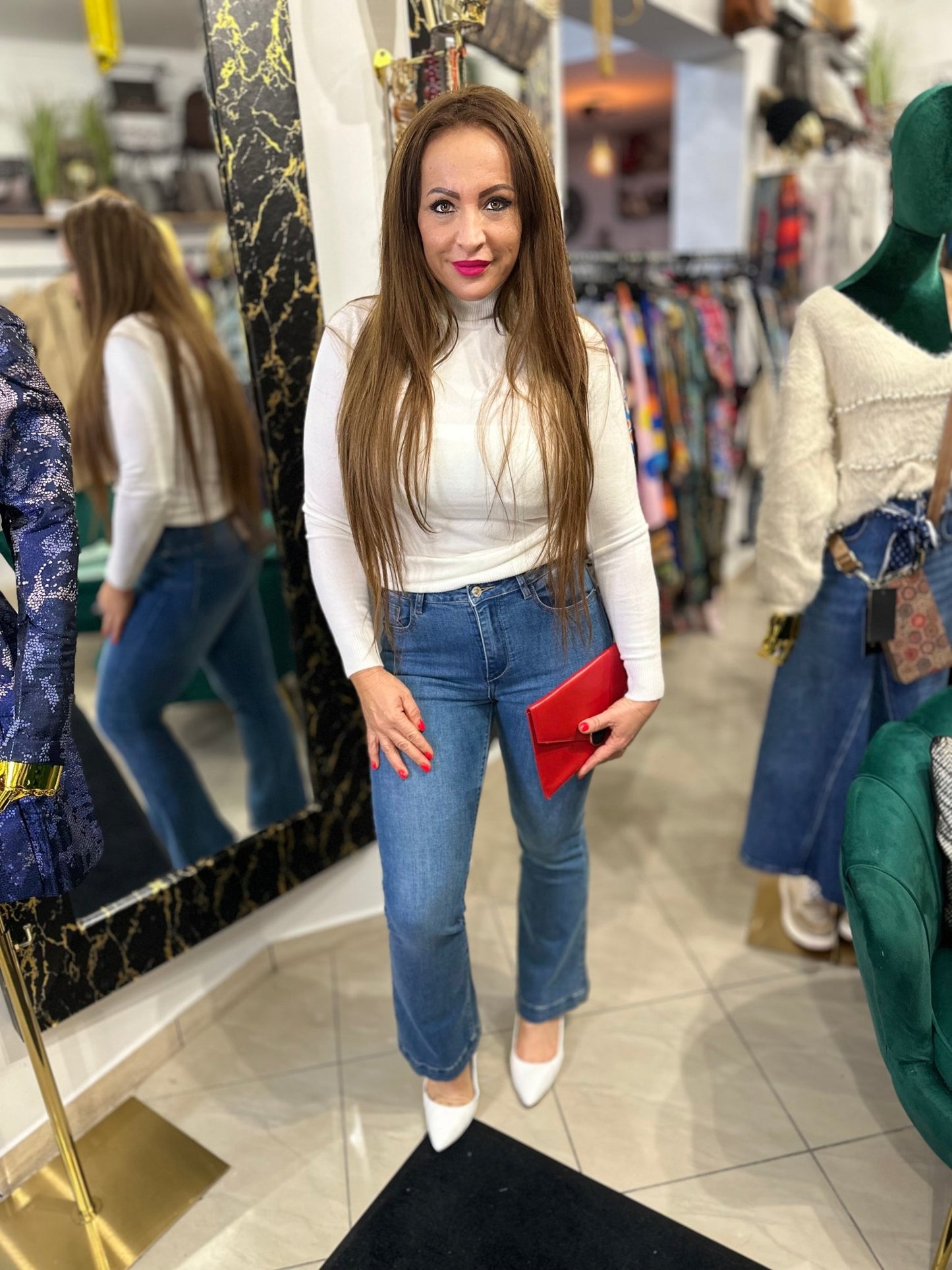 ABBA trapéz farmer nadrág - BELADY