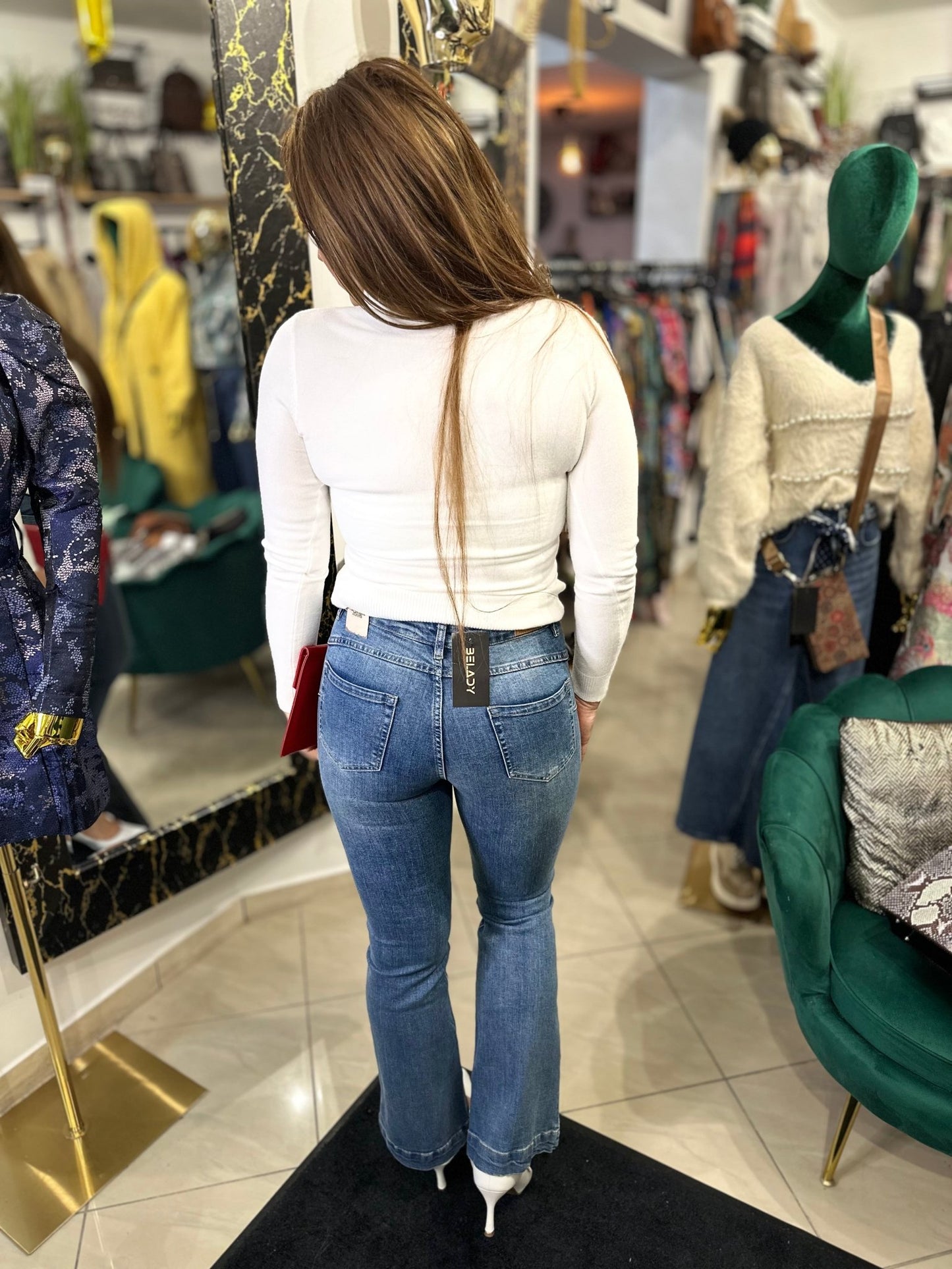 ABBA trapéz farmer nadrág - BELADY