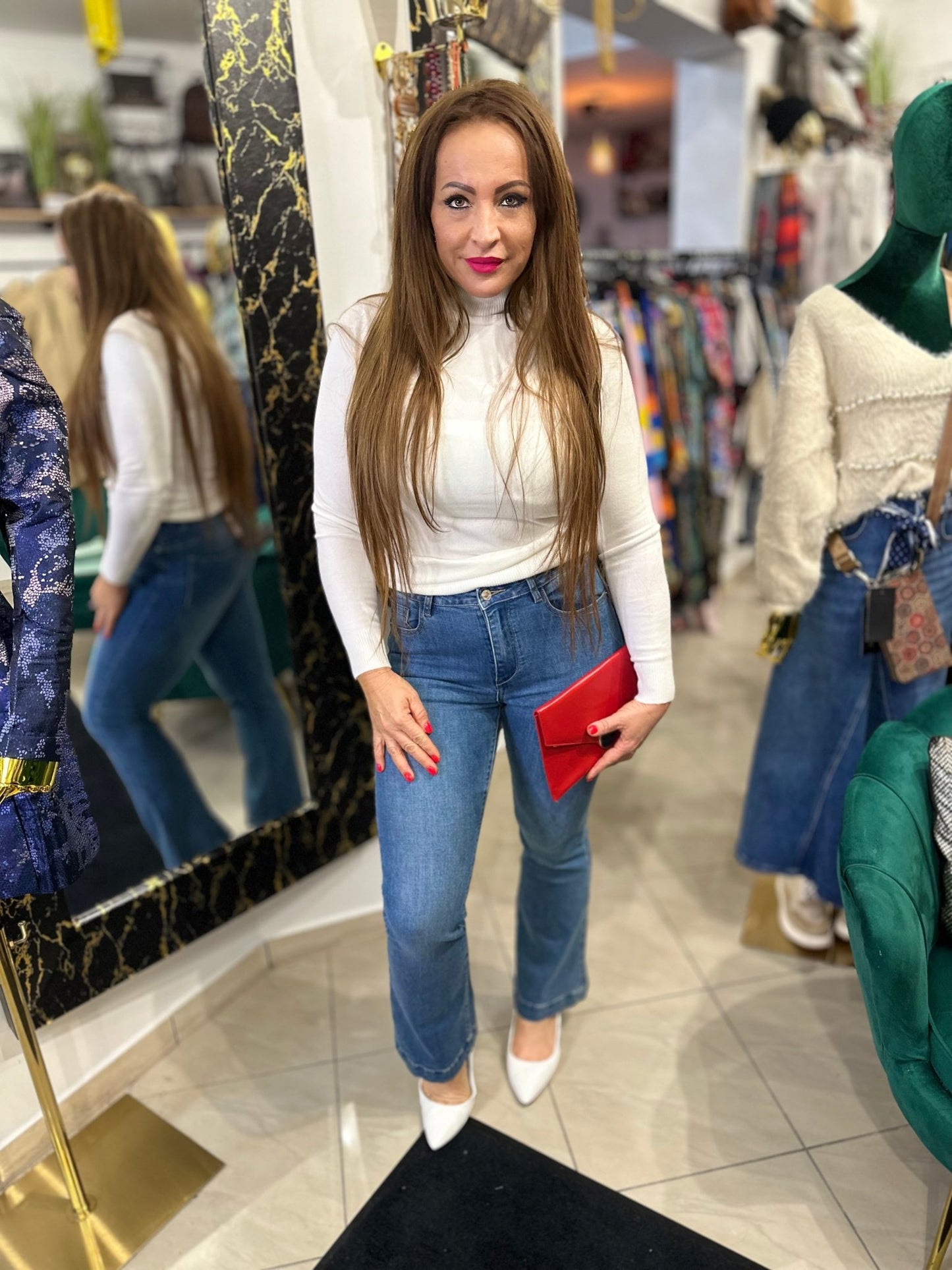 ABBA trapéz farmer nadrág - BELADY