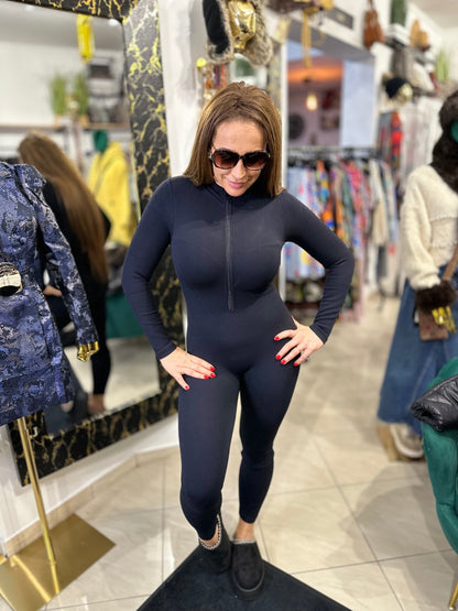 AMANDA fekete alakformáló overál - BELADY