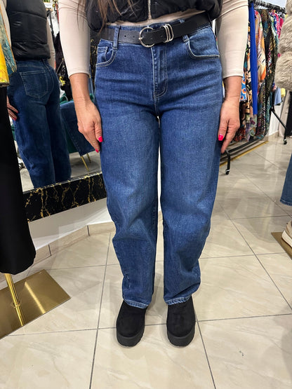 AMÉLIA baggy farmer nadrág övvel - BELADY
