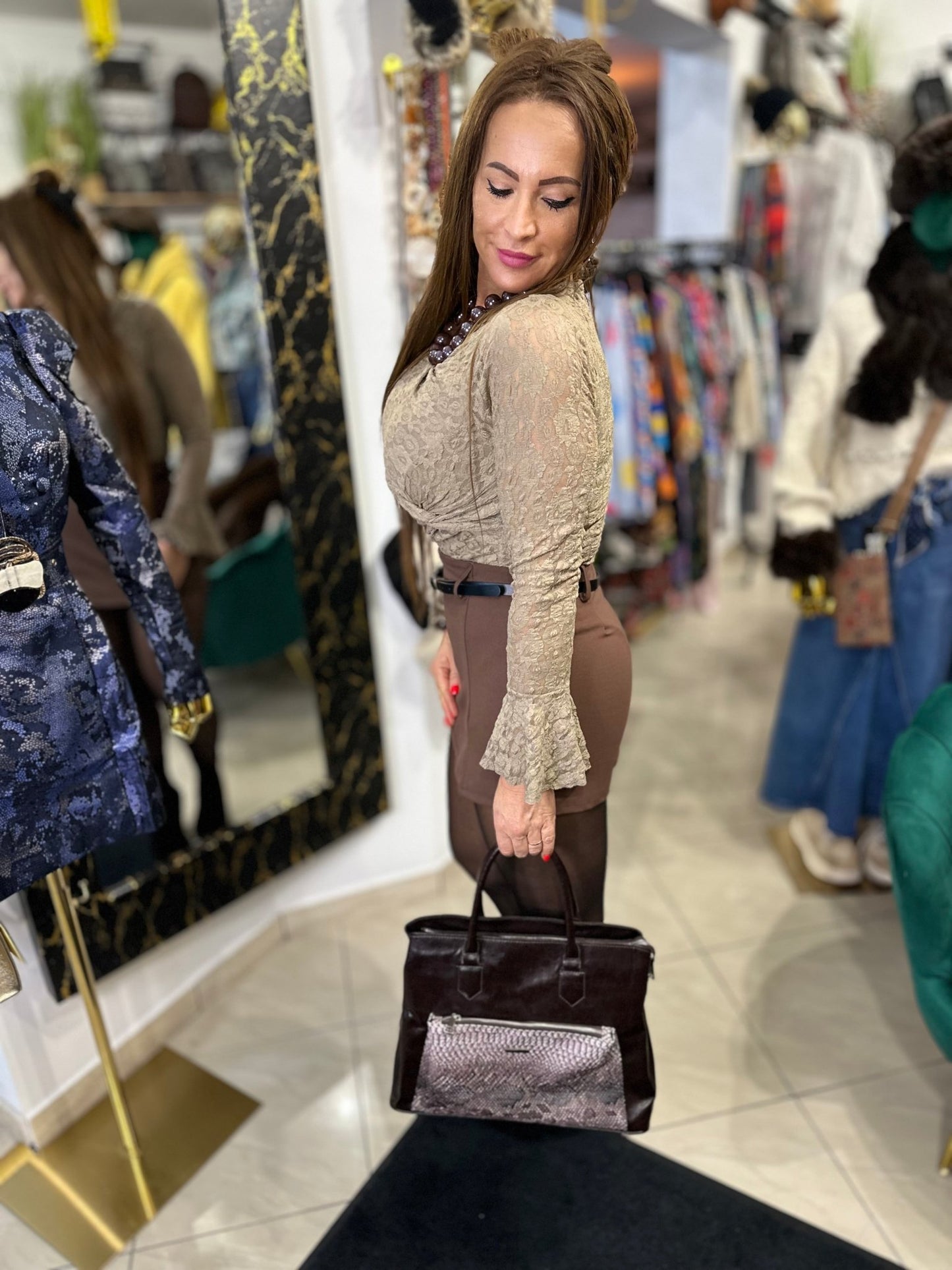 ANI barna mini szoknya nadrág övvel - BELADY