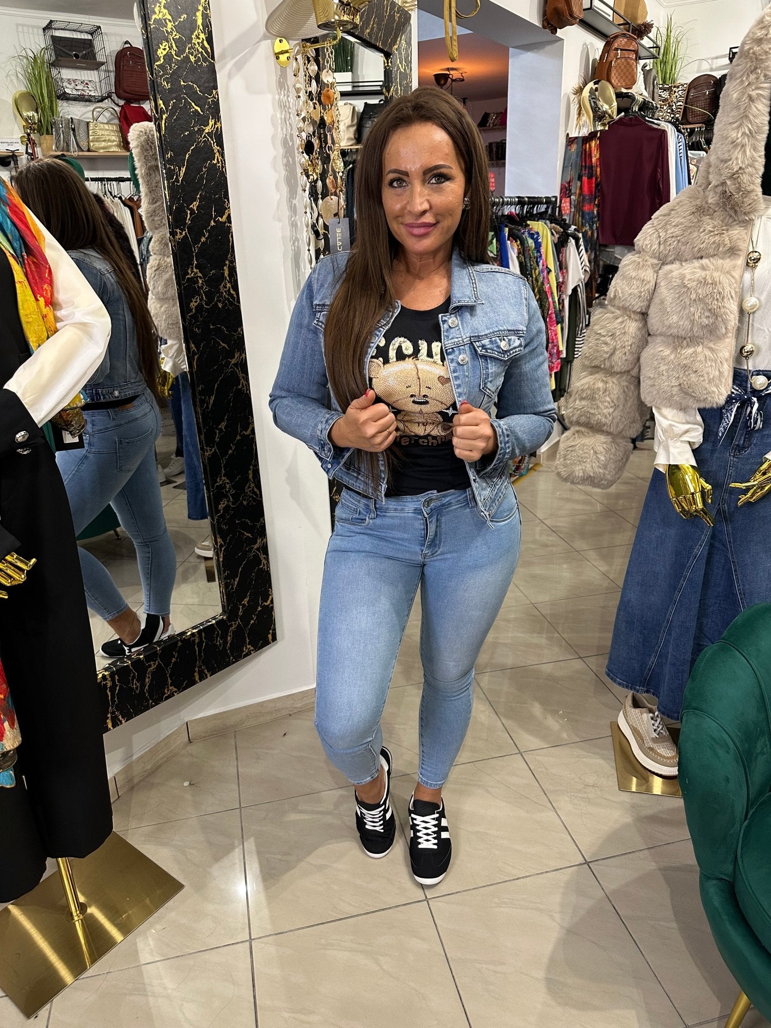ANITA fekete sport cipő - BELADY