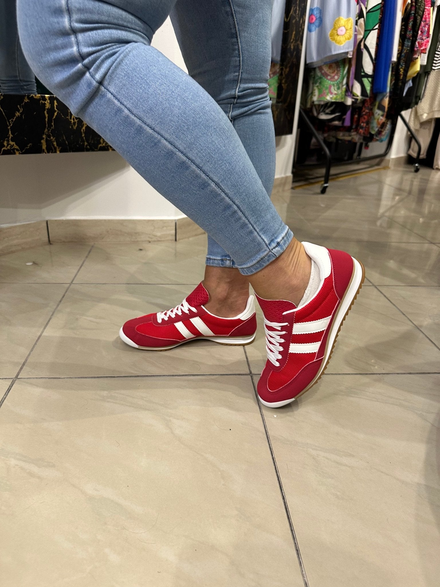 ANITA piros sport cipő - BELADY