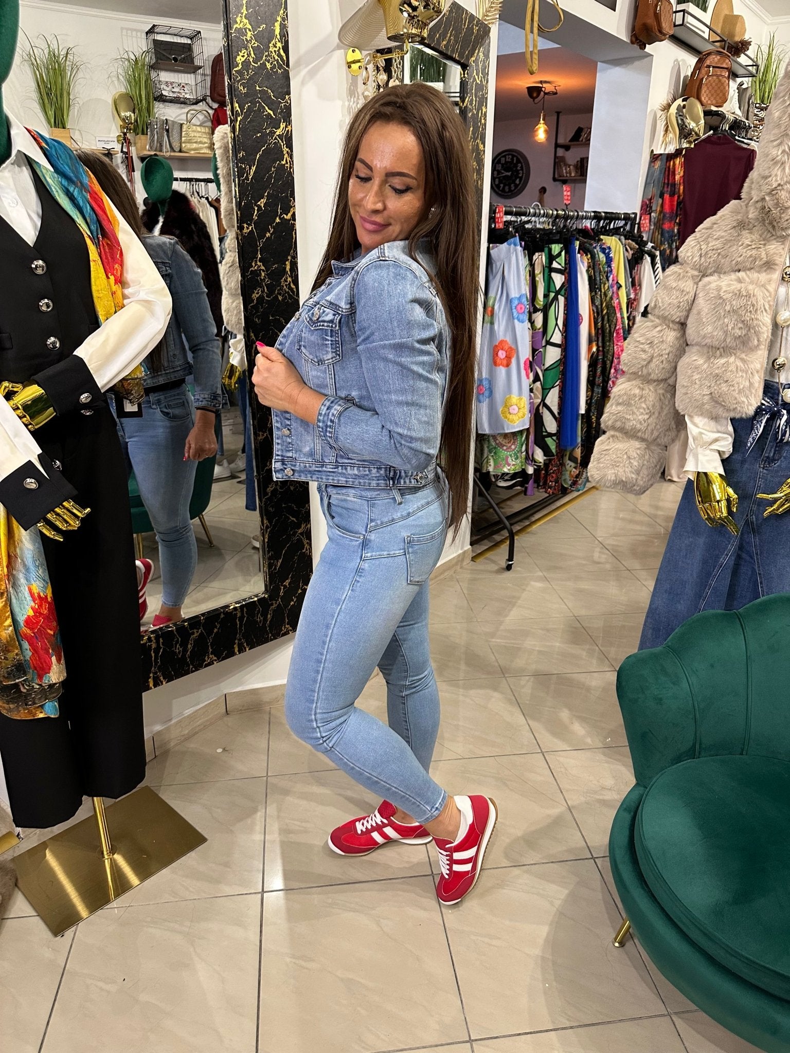 ANITA piros sport cipő - BELADY