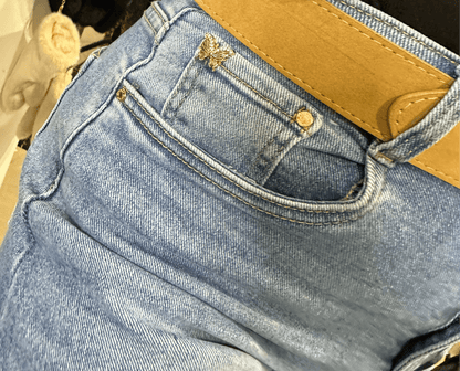 EDO elasztikus baggy farmer nadrág övvel - BELADY