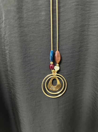 ERA fekete bő felsõ nyakláncal - BELADY