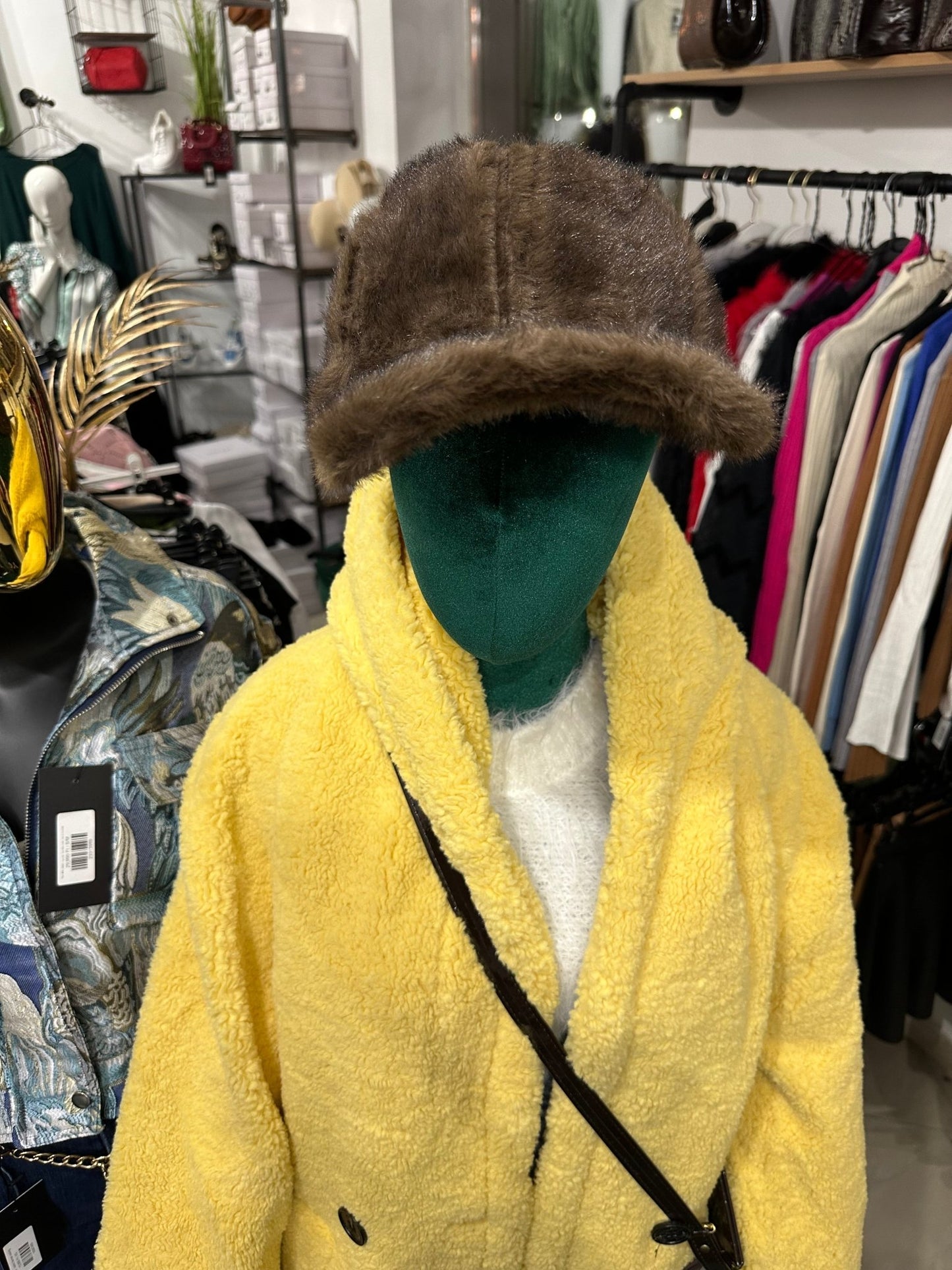 FLÓRA barna szőrme baseball sapka - BELADY