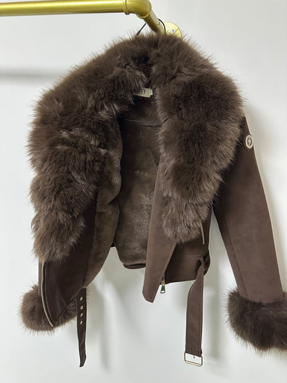 IRINA barna szőrme bélelt kabát - BELADY