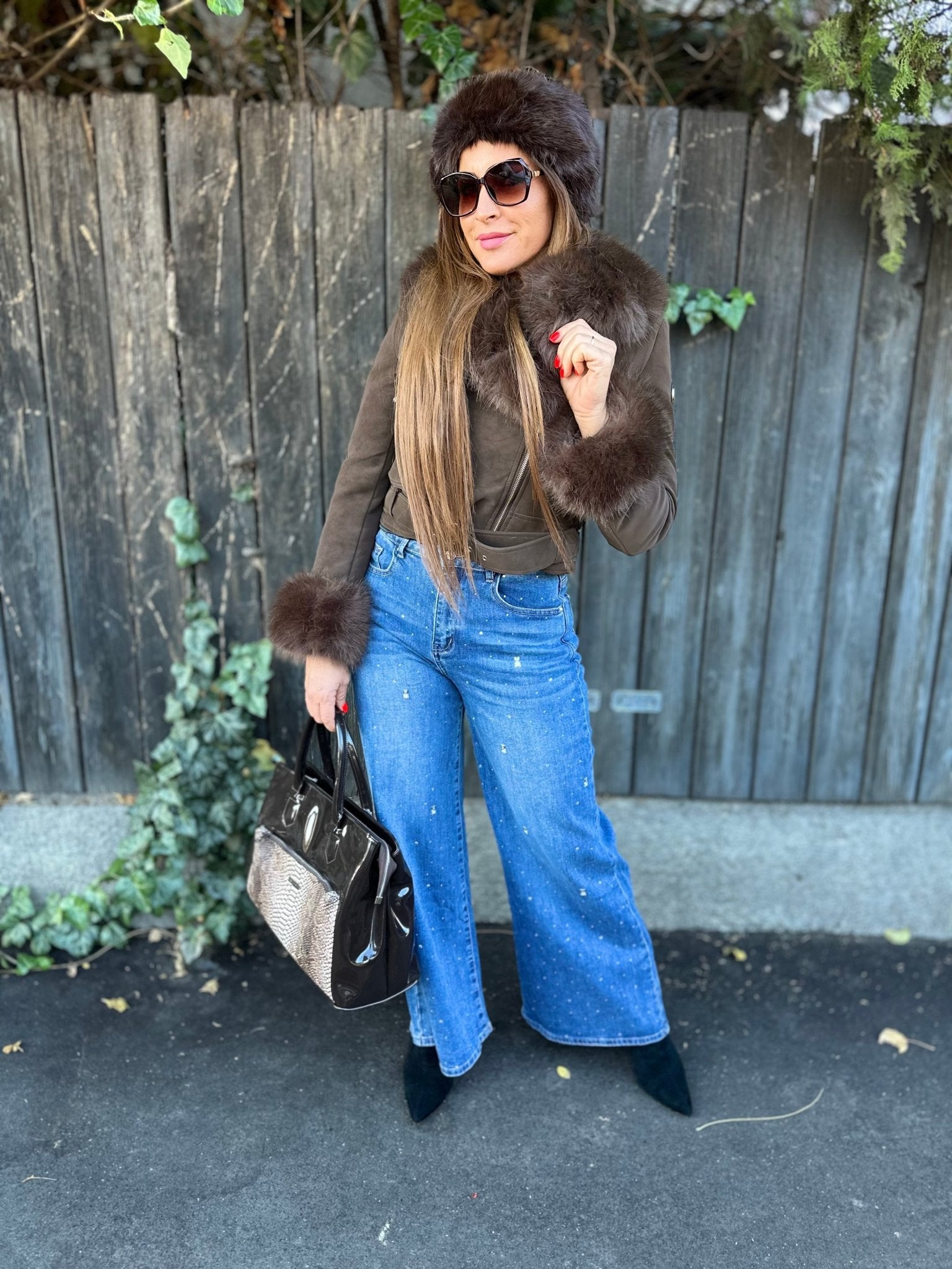 IRINA barna szőrme bélelt kabát - BELADY