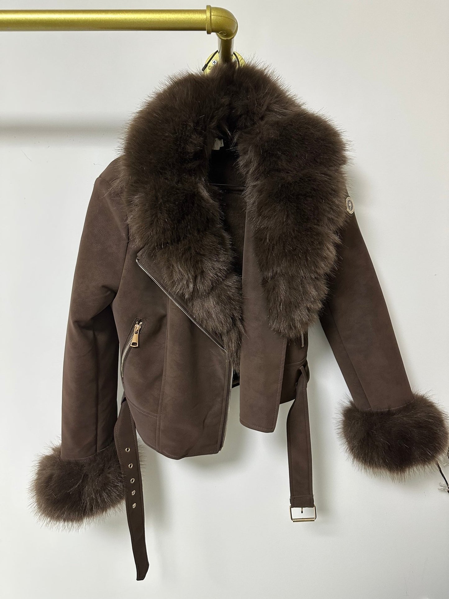 IRINA barna szőrme bélelt kabát - BELADY