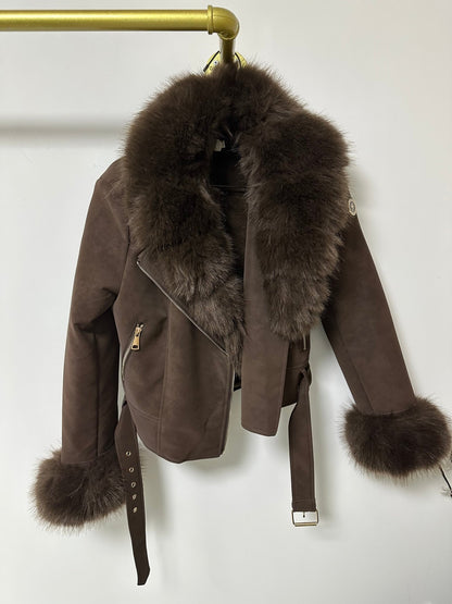 IRINA barna szőrme bélelt kabát - BELADY
