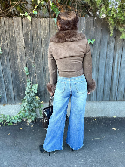 IRINA barna szőrme bélelt kabát - BELADY