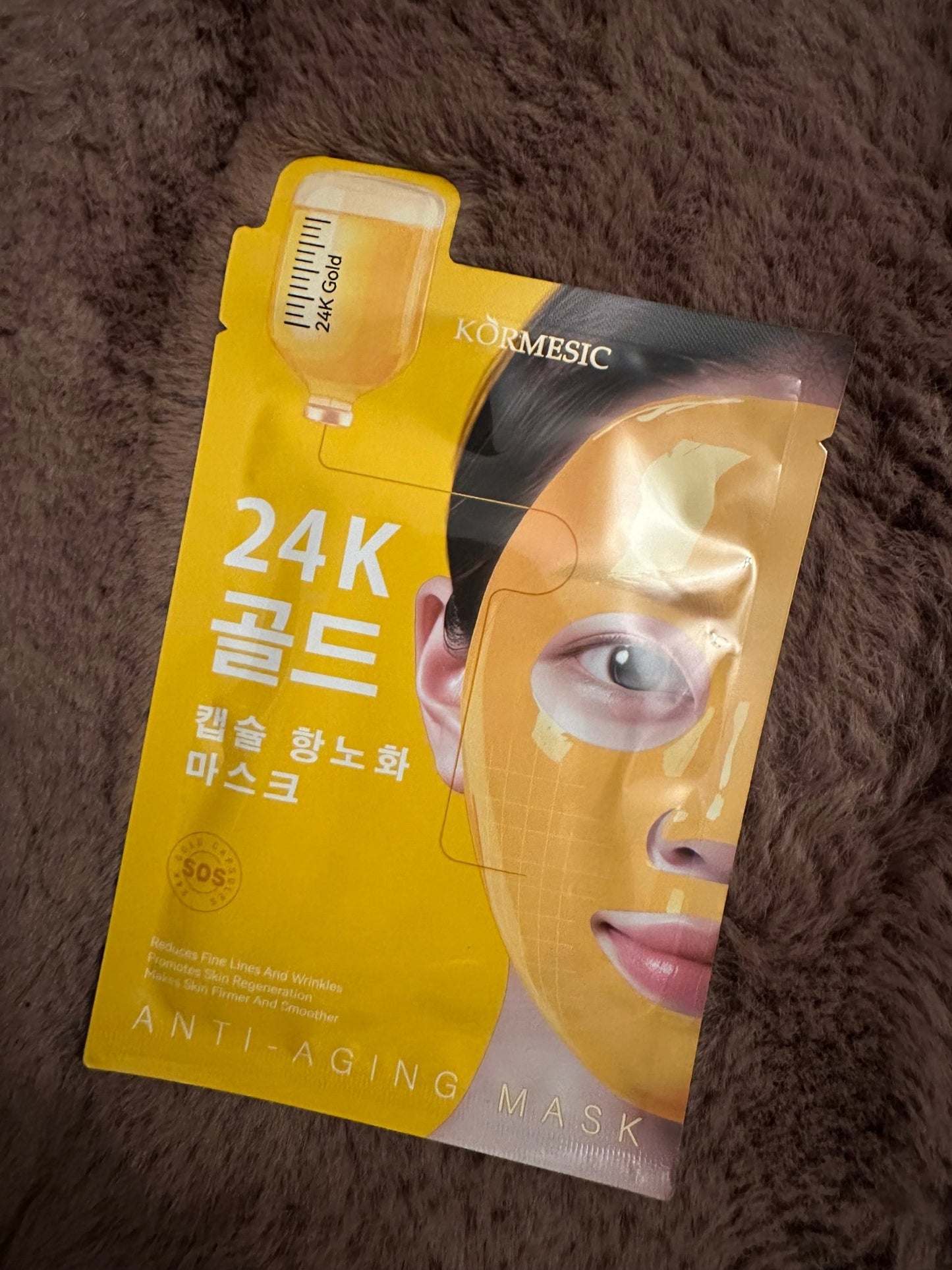 KORMESIC 24K Gold Anti-Aging Arcmaszk - BELADY