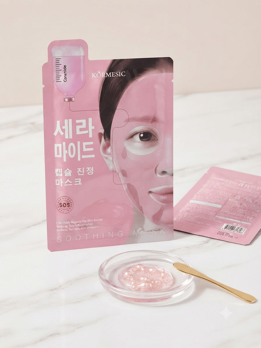 Kormesic Ceramide Capsule Soothing Mask – Nyugtató Arcmaszk Keramiddal - BELADY