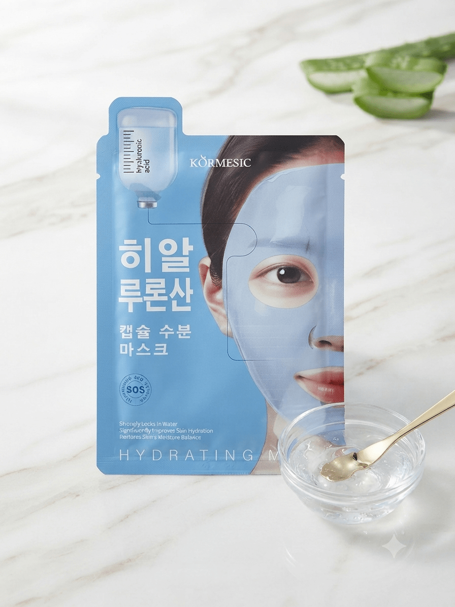 Kormesic Hyaluronic Acid Capsule Hydrating Mask – Hidratáló Arcmaszk - BELADY