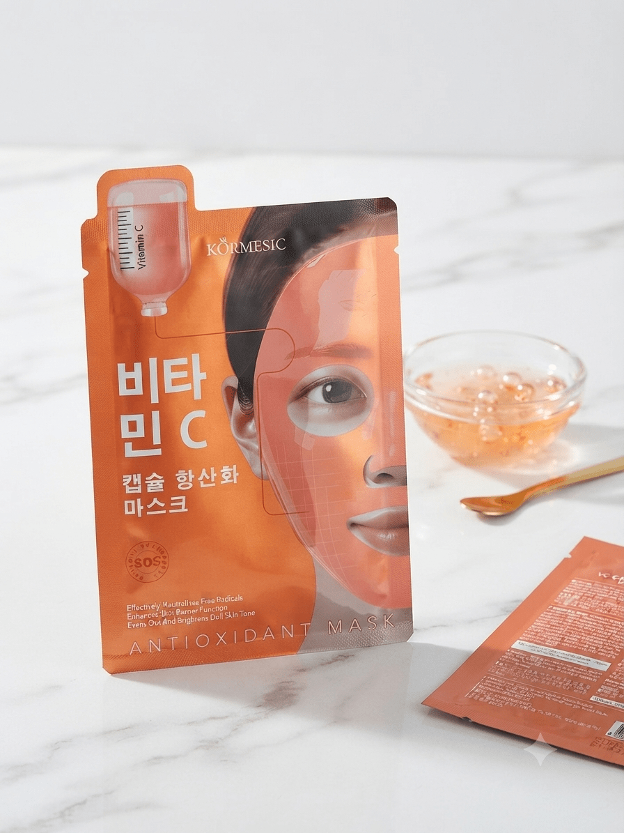 Kormesic VC Capsule Antioxidant Mask – C-Vitamin Kapszulás Antioxidáns Arcmaszk - BELADY
