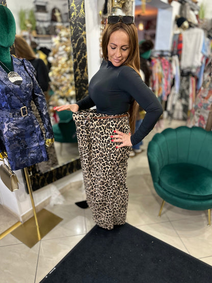 LISY leopád mintás nadrág - BELADY