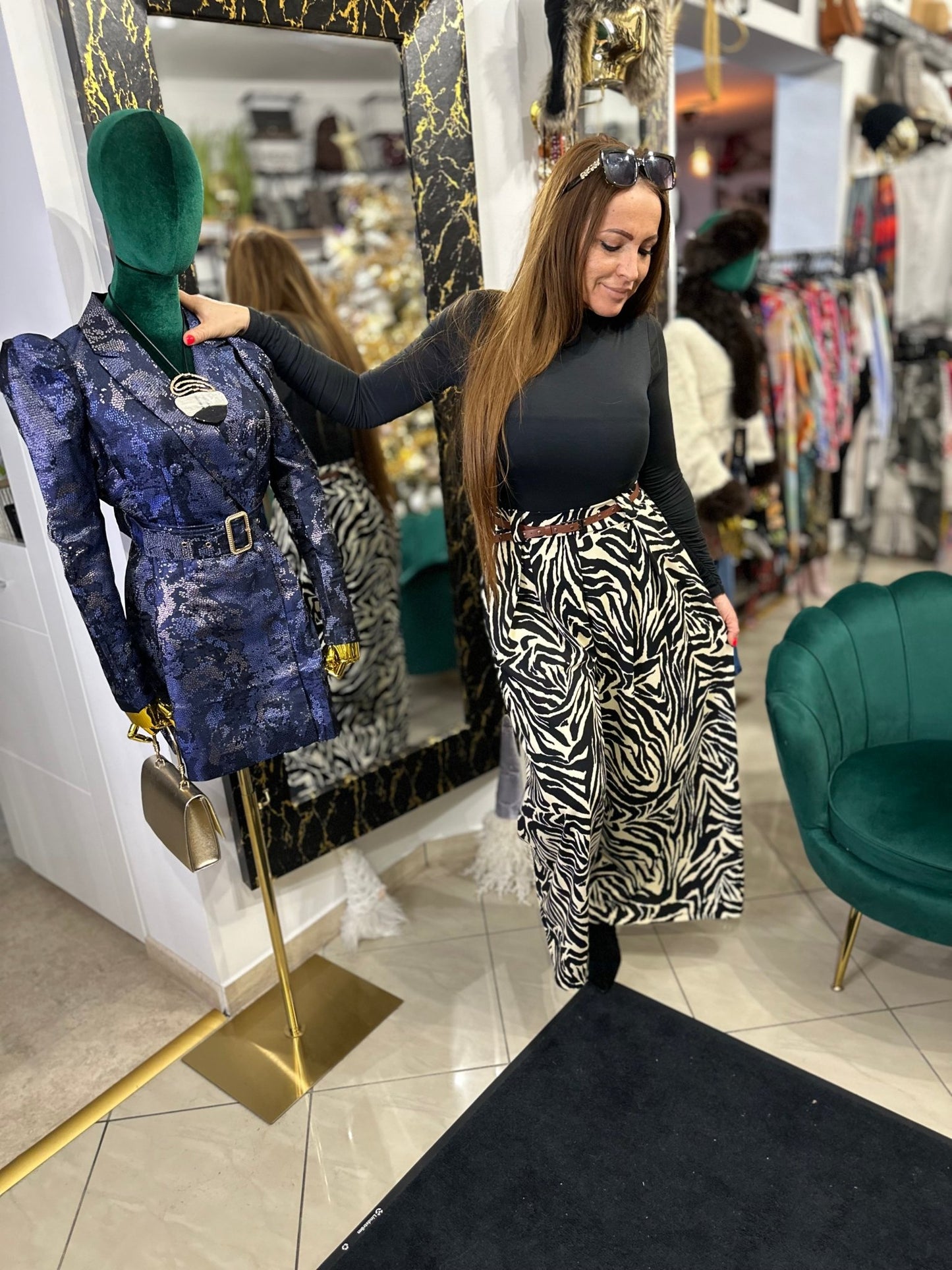 LISY zebra mintás nadrág - BELADY