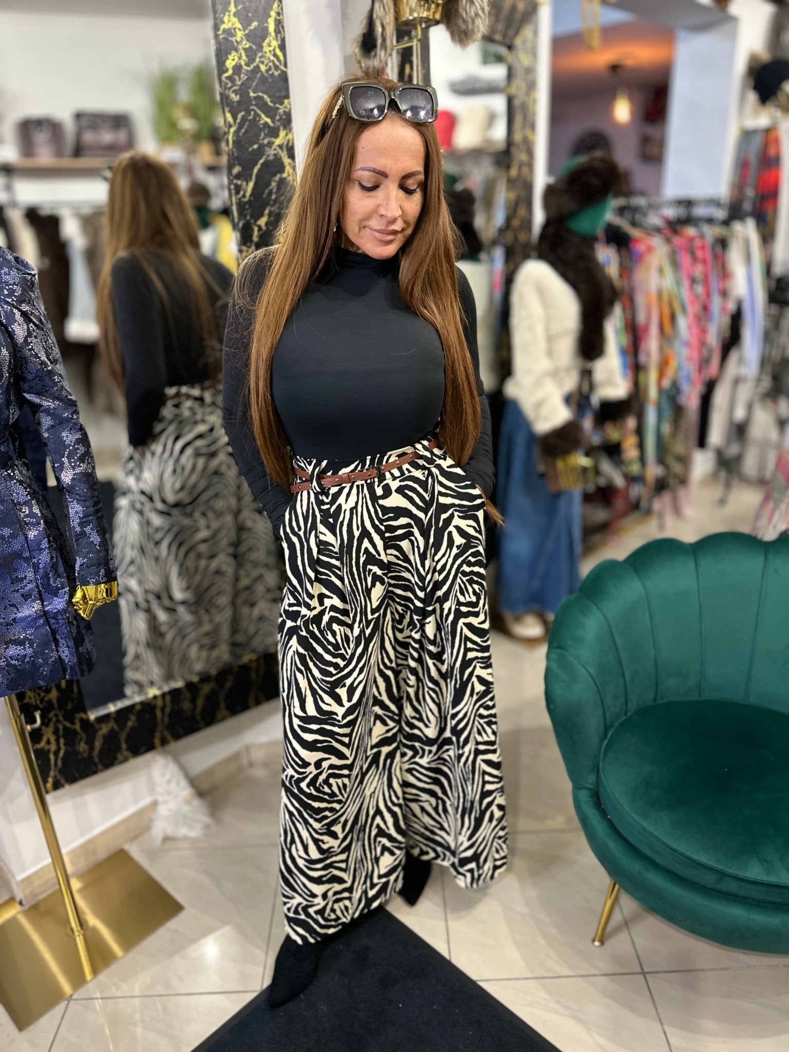 LISY zebra mintás nadrág - BELADY