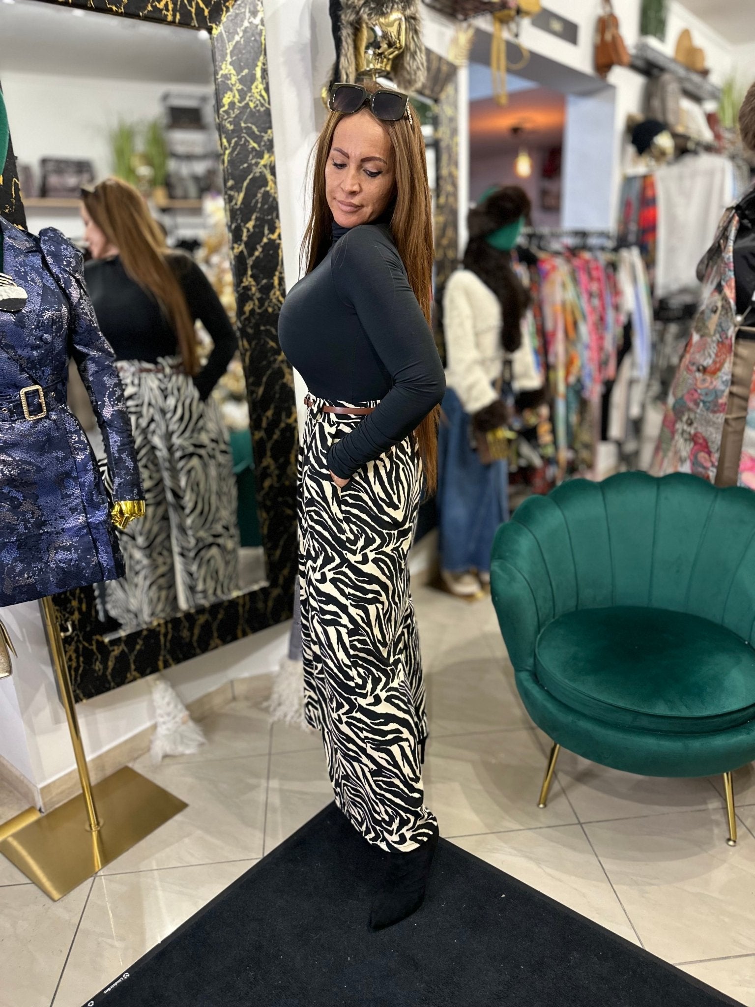 LISY zebra mintás nadrág - BELADY