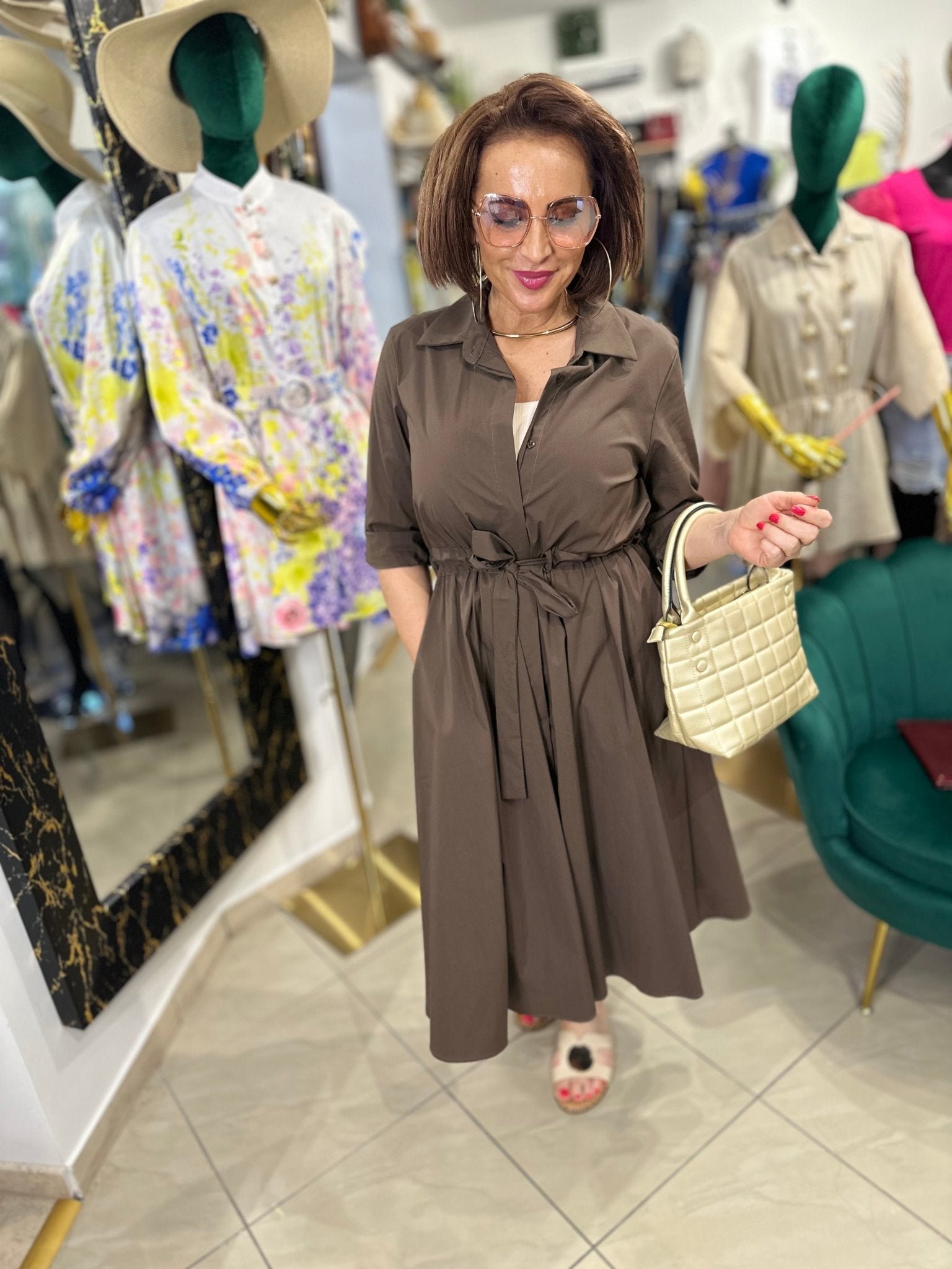 MILADY barna különleges ingruha - BELADY