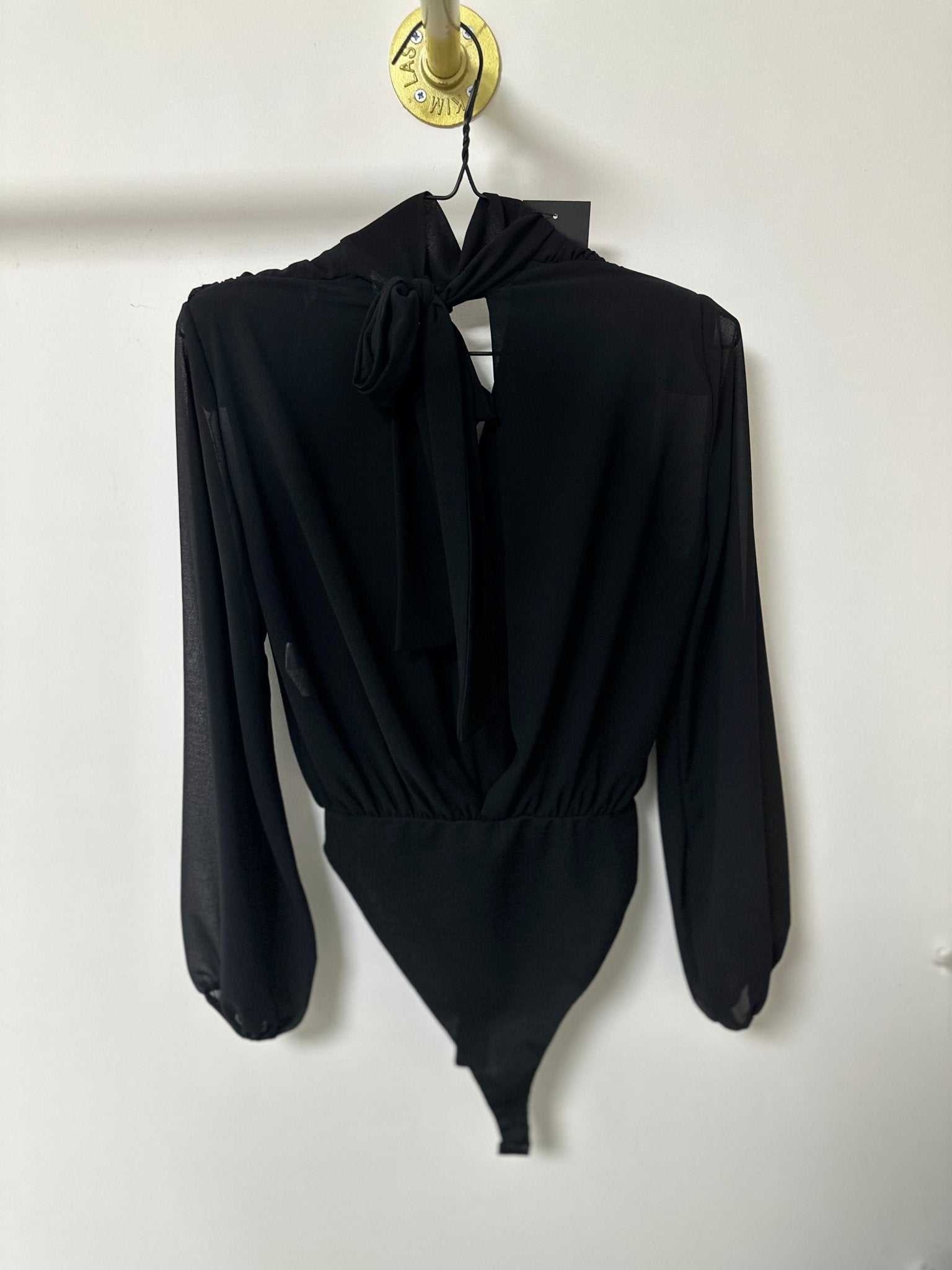 MILÉDY hosszú fekete felső / body - BELADY