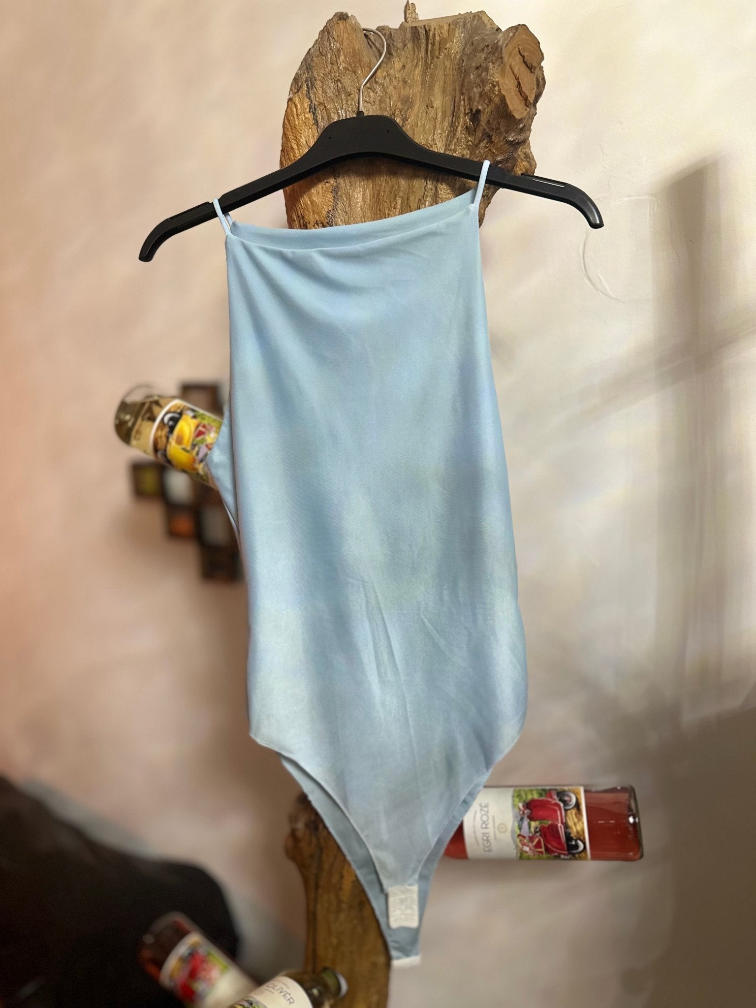 MILENA baba kék ujjatlan body / felső - BELADY