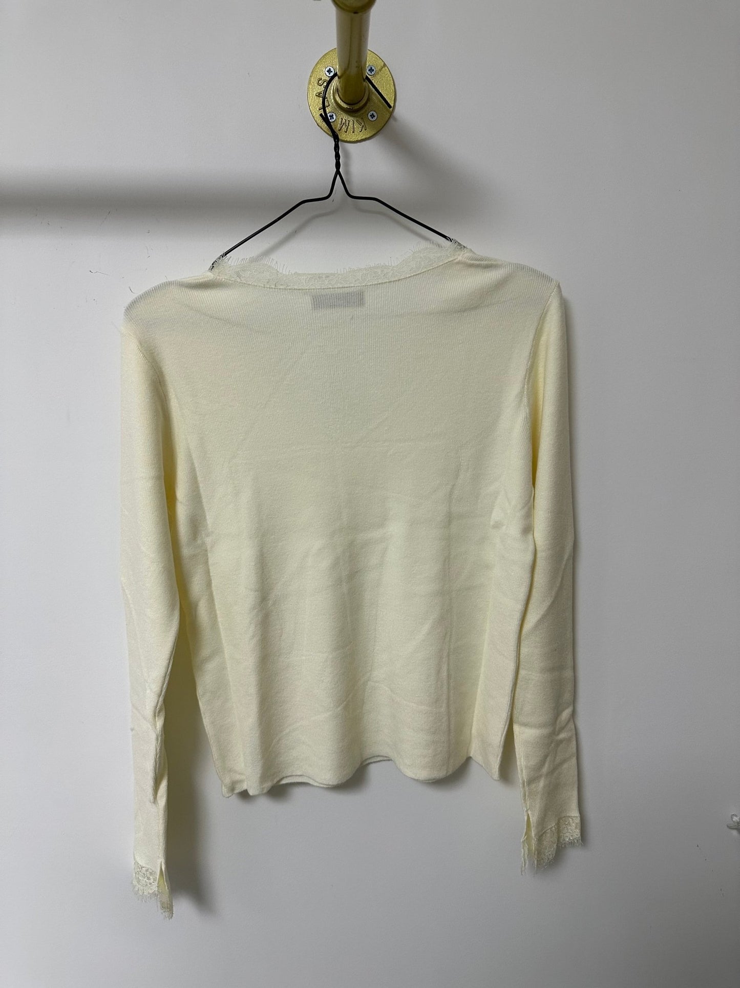 MIRINA hosszú bézs csipke felső - BELADY